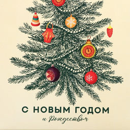 Цена за 2 шт. Коробка подарочная, складная 22×30×10 см «Новогодняя ёлка»