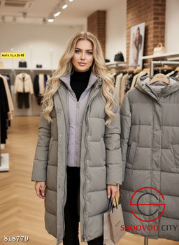 Куртка зимняя с капюшоном