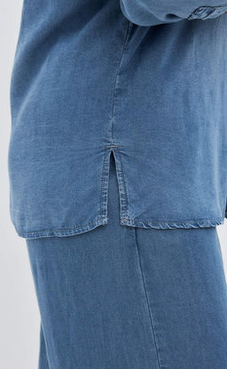 Рубашка Primm P512-1117 синий хлопок фото 5