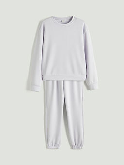 Bisiklet Yaka K?z ?ocuk E?ofman Tak?m