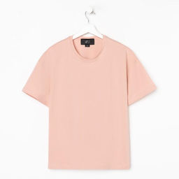 Футболка женская MIST basic, размер 44-46, розовая