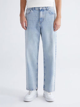 Baggy Fit Erkek Jean Pantolon
