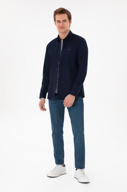 Erkek Lacivert Uzun Kollu Basic G_mlek Sepette S_rpriz _ndirim - U.s. polo assn фото 4