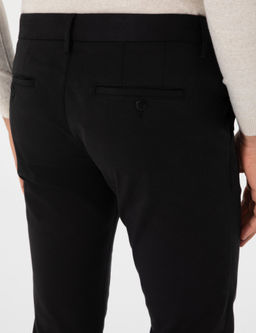 Siyah Slim Fit Kanvas Pantolon - Cacharel фото 6