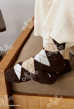 Носки из монгольской шерсти (арт. 01181) - Mongolka фото 12