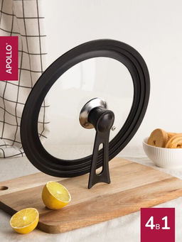 Крышка универсальная с силиконовым ободком APOLLO Quattro (22/24/26/28 см)