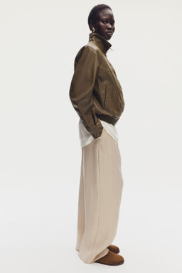 Mules de ante con plantilla preformada - H&m фото 4