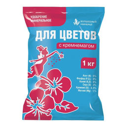 Удобрение Для цветов с кремнемагом 1кг ПАБ