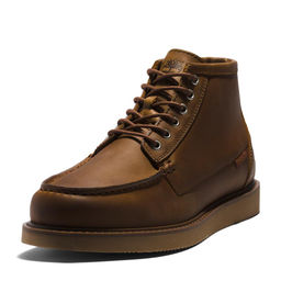 Ботинки Timberland Newmarket II Boat Chukka коричневые  фото 2