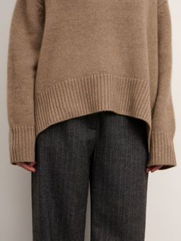 Свитер из кашемира женский 03-25-201-0C капучино