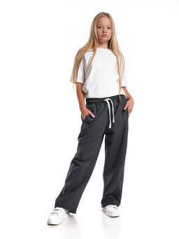 Брюки с лампасом 22-6009 графит - Mini maxi фото 4