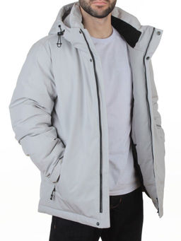 D6313 LT. GRAY Куртка мужская зимняя (200 гр. холлофайбер)