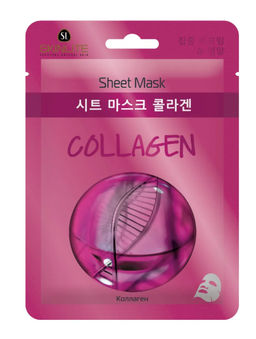 SKINLITE Маска тканевая д/лица Коллаген 1*15гр