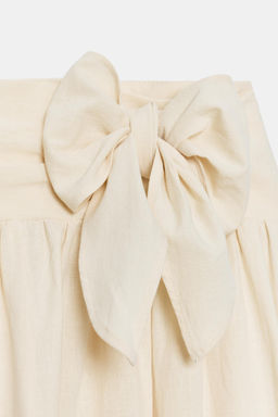 PANTAL?N BOMBACHO LAZADA / Beige claro - Zara фото 7