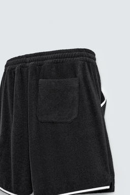 CONTRAST TOWELLING BERMUDA SHORTS - Zara фото 9