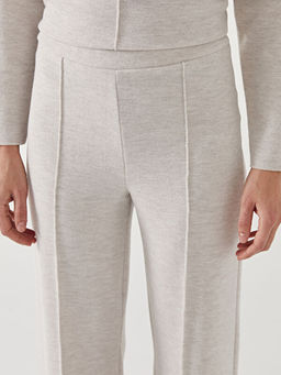 Beli Lastikli Geni? Pa?a Kad?n Triko Pantolon