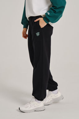 Брюки трикотажные утепленные Черный CAMPUS Knit Track Pants - Anta фото 3