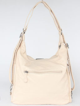 Сумка женская искусственная кожа Guecca-A 803 (рюкзак-change), 1отд+карм/пер, св. бежевый SALE 260859 - Adelia фото 6