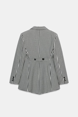 BLAZER ASIM?TRICA ZW COLLECTION / Negro / Blanco - Zara фото 7