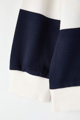 Ekru Nak?sl? Regular Erkek Cocuk Orme Sweatshirt TKDAW26SW00057 - Trendyolmilla фото 5