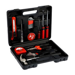 Набор инструментов в кейсе ЛОМ, в подарочной упаковке НОВЫЙ ГОД, 15 предметов