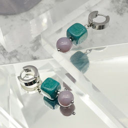 Серьги из муранского стекла