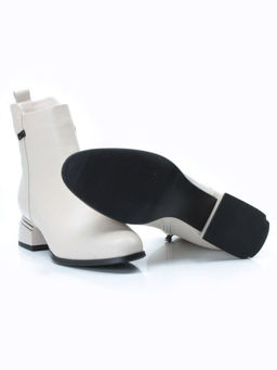 PCM358-2 BEIGE Ботинки демисезонные женские (натуральная кожа, байка) - Фабричный китай фото 14