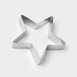 Формы для печенья Доляна «Сердце, звёздочка», набор 6 шт., 7×13×1.5 см, металл, серебристые