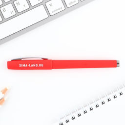 Цена за 2 шт. Ручка шариковая, синяя паста, 0.7 мм, корпус пластик 8 марта: Яркой весны