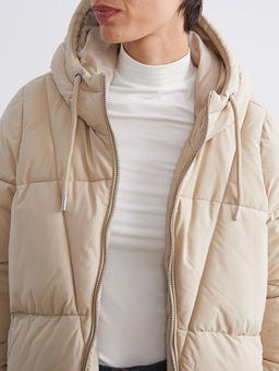 Kap??onlu Oversize Kad?n ?i?me Mont