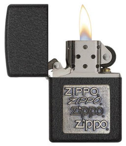 Зажигалка ZIPPO Логотип в золоте | Gold Zippo Logo 362
