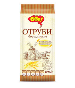 3шт. Ого.Отруби Бородинские 200г