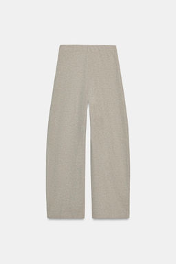 WRAPOVER TROUSERS WITH BUTTON