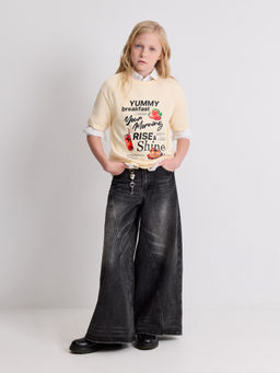 ACOOLA / Футболка детская для девочек Sonora бежевый  фото 7