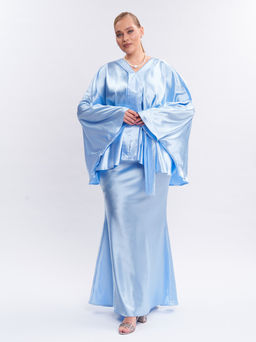 Шелковая блузка TBL73537BLU15 - Артесса фото 5