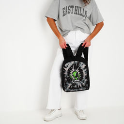 Рюкзак текстильный Инопланетянин, 38х14х27 см, цвет чёрный - Nazamok фото 14