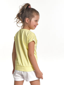 Футболка с принтом UD 0353 лимон - Mini maxi фото 2