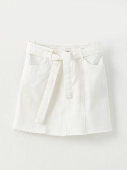 Basic Gabardin K?z ?ocuk Etek