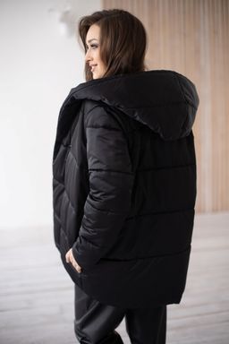 Куртка женская демисезонная 22260 (черный) - Kankan фото 17