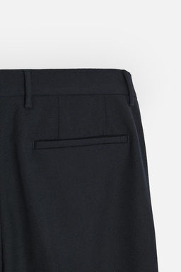 REGULAR FIT WOOL TROUSERS - Zara фото 9