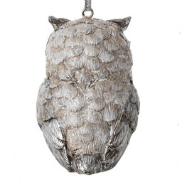 Фигурка декоративная подвесная "Сова", L7 W7 H8,5 см