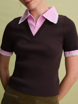 Двухслойный джемпер из вискозы / Zarina