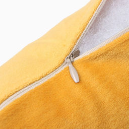 Подушка декоративная Этель цв. желтый, 30*30см, велюр  фото 3