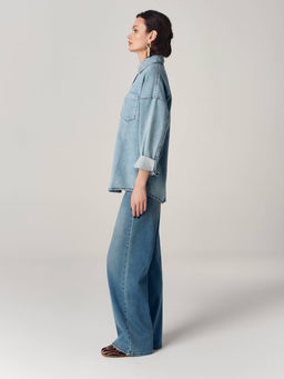 CONTE CON-925 Ветровка джинсовая женская light blue