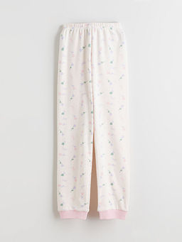 Beli Lastikli K?z ?ocuk Pijama Alt