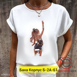 Футболка женская с рисунком