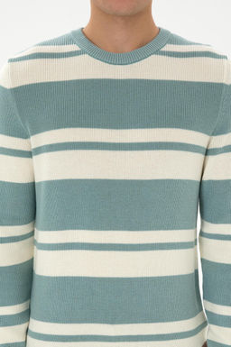 Erkek Regular Fit Bisiklet Yaka Mint Kazak - U.s. polo assn фото 6