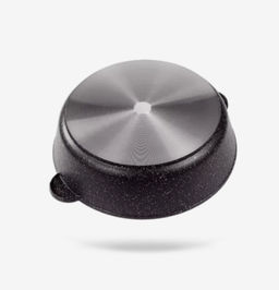 Жаровня 28 см, черная