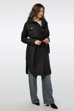 03-3206 Плащ женский (пояс) - El podio фото 11