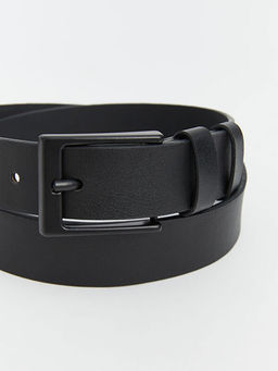 Deri G?r?n?ml? Erkek Kemer - Waikiki фото 3